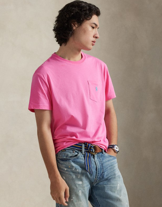 T-SHIRT GIROCOLLO IN JERSEY SLIM FIT