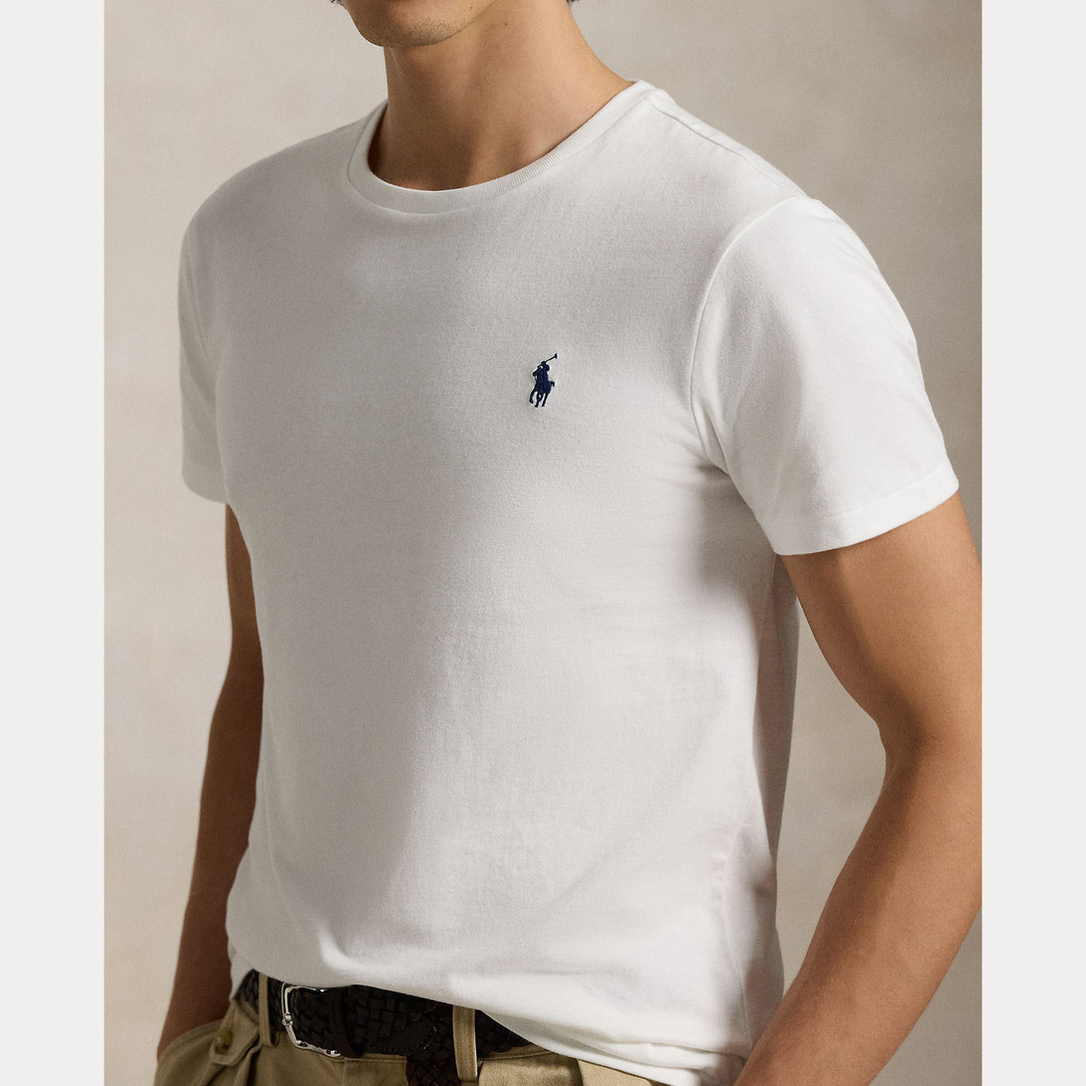 T-SHIRT GIROCOLLO IN JERSEY SLIM FIT PERSONALIZZATA