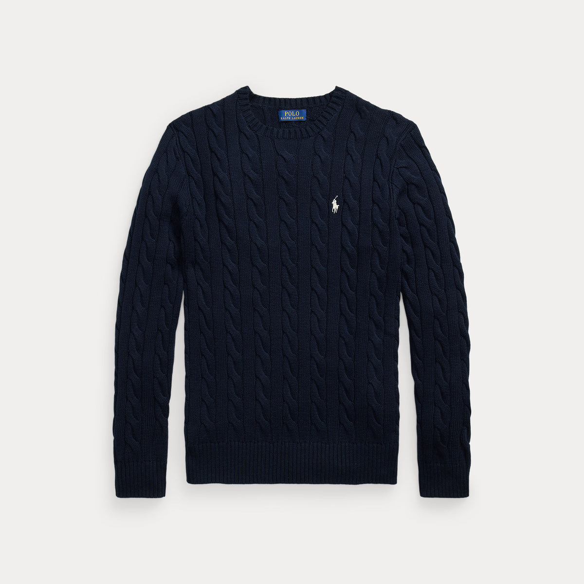 MAGLIONE IN COTONE A TRECCE