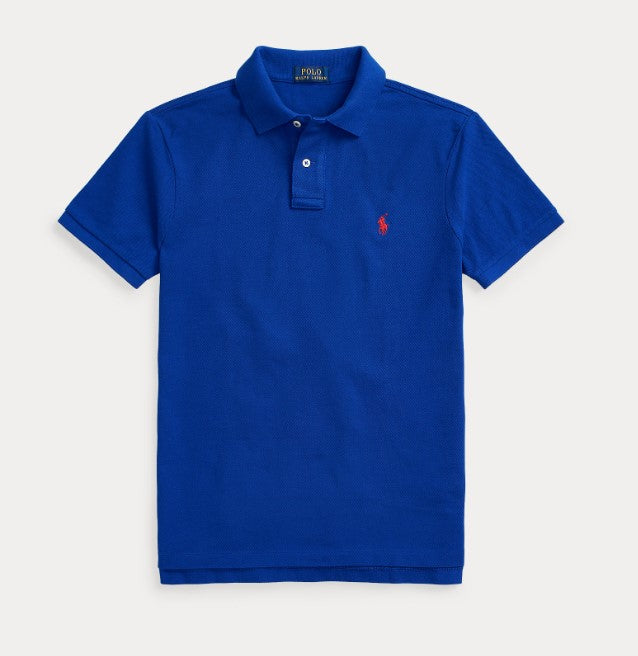 POLO IN RETE SLIM FIT