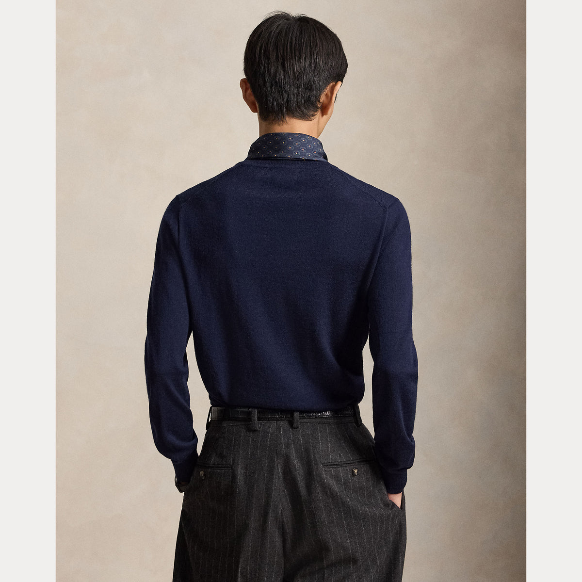 Maglione girocollo in lana lavabile
