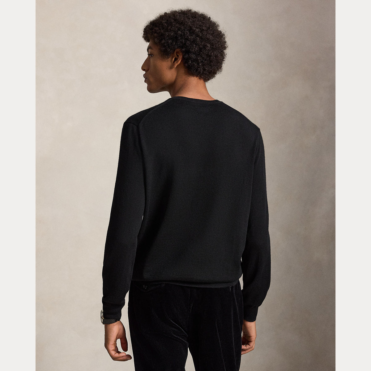 Maglione girocollo in lana lavabile