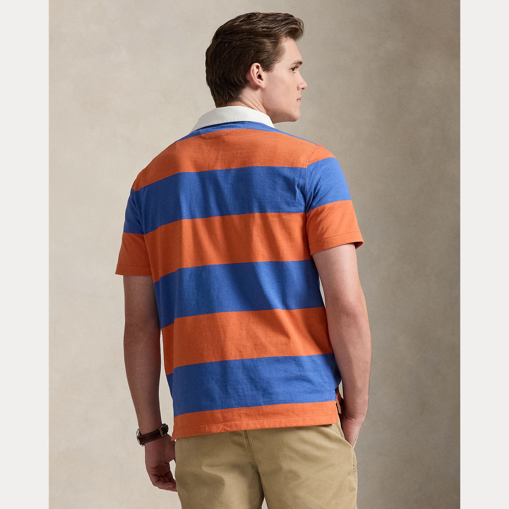 Maglia da rugby a maniche corte, vestibilità classica