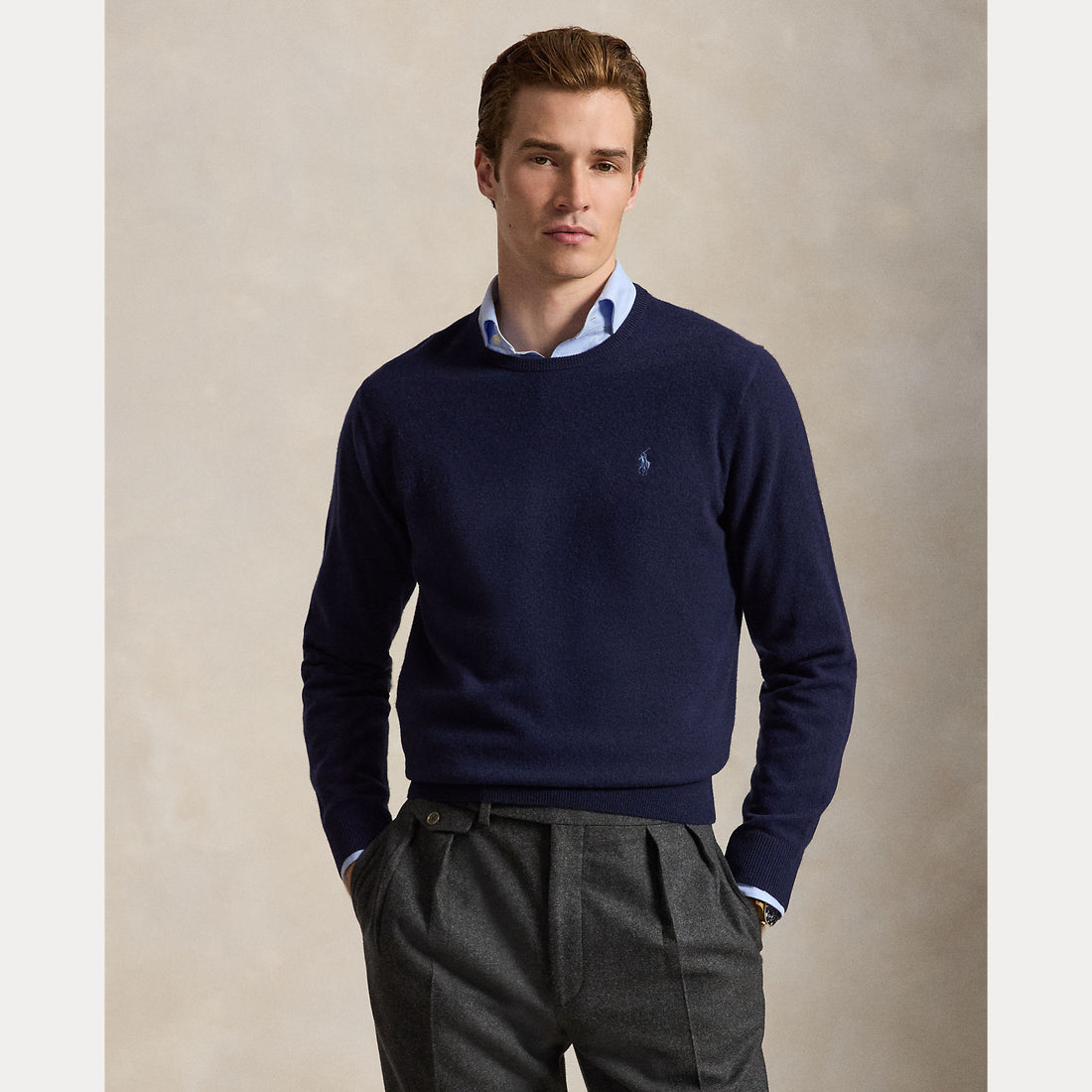 MAGLIONE GIROCOLLO IN LANA