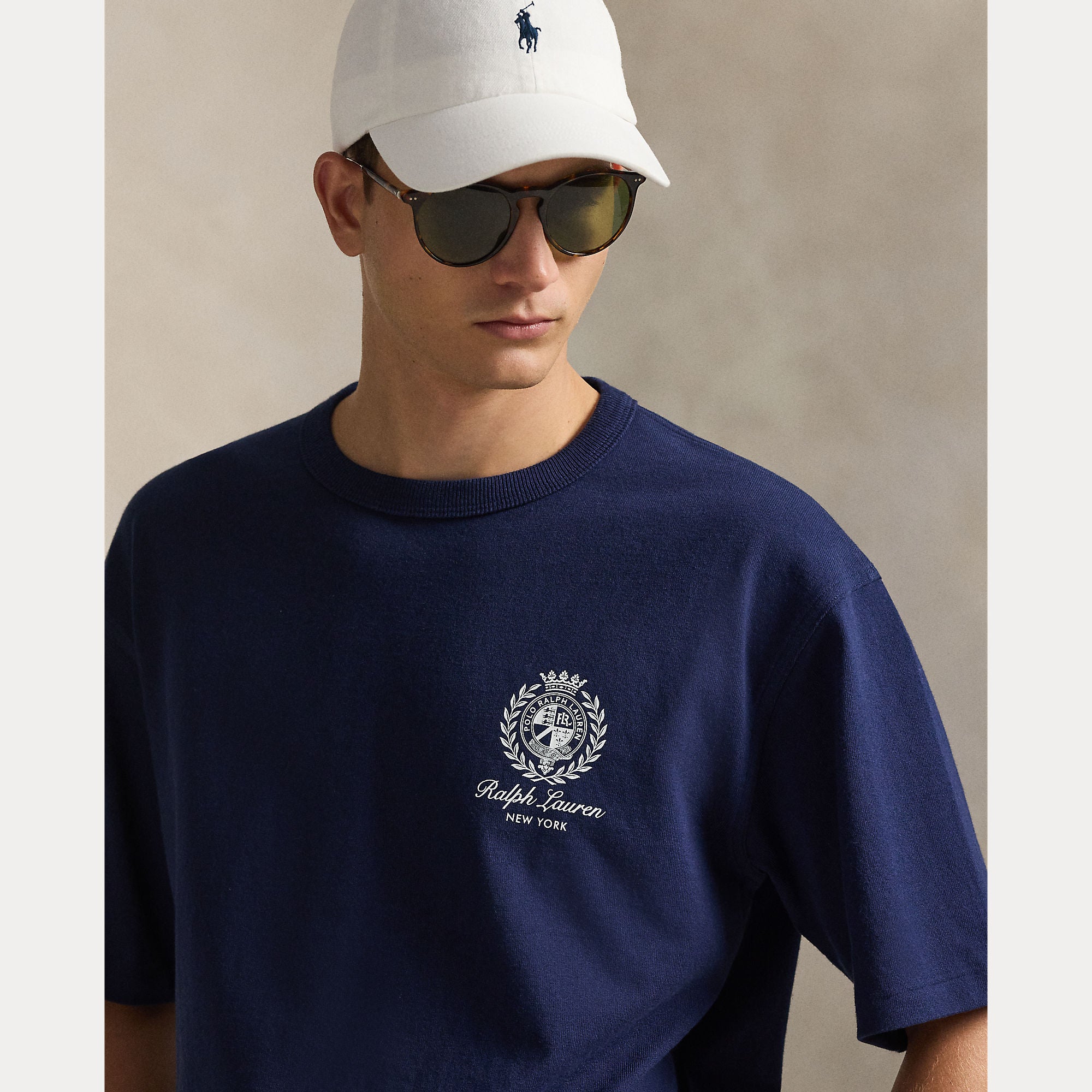 T-SHIRT IN JERSEY DALLA VESTIBILITÀ COMODA CON STAMPA GRAFICA