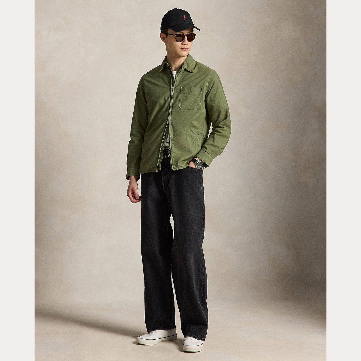 CAMICIA OXFORD TINTA IN CAPO