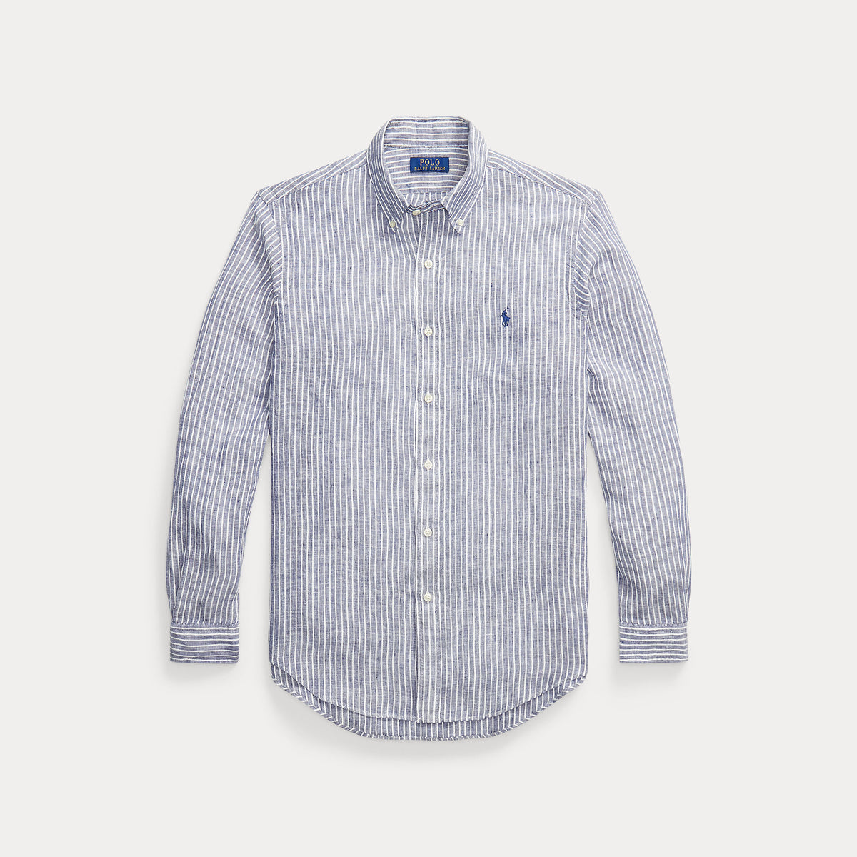 Camicia di lino a righe