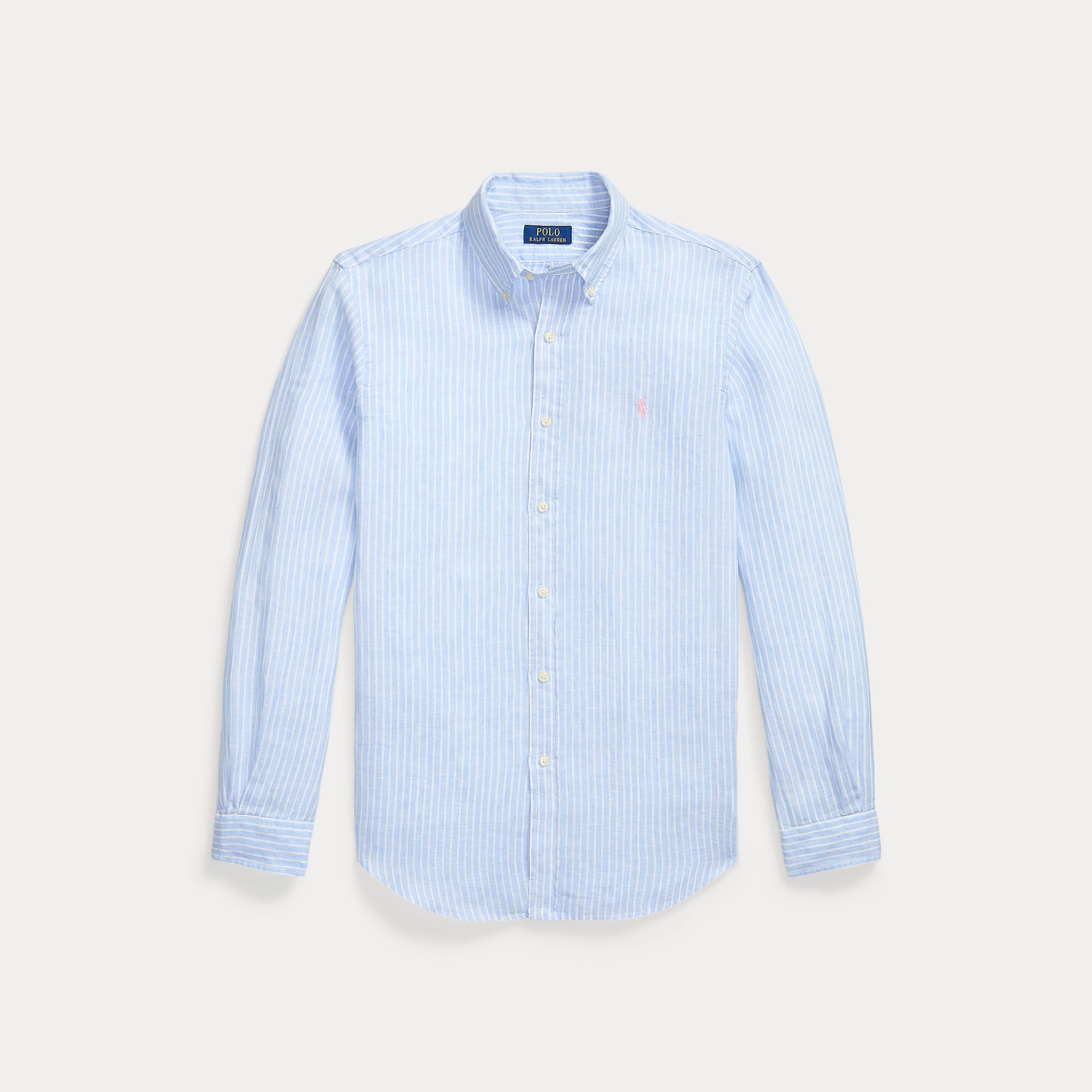 Camicia di lino a righe