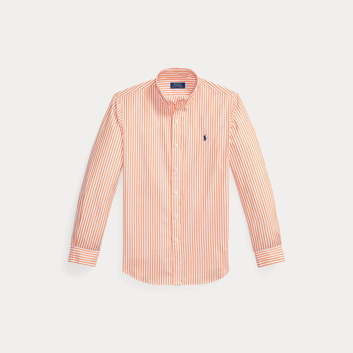 Camicia a righe in tessuto broadcloth