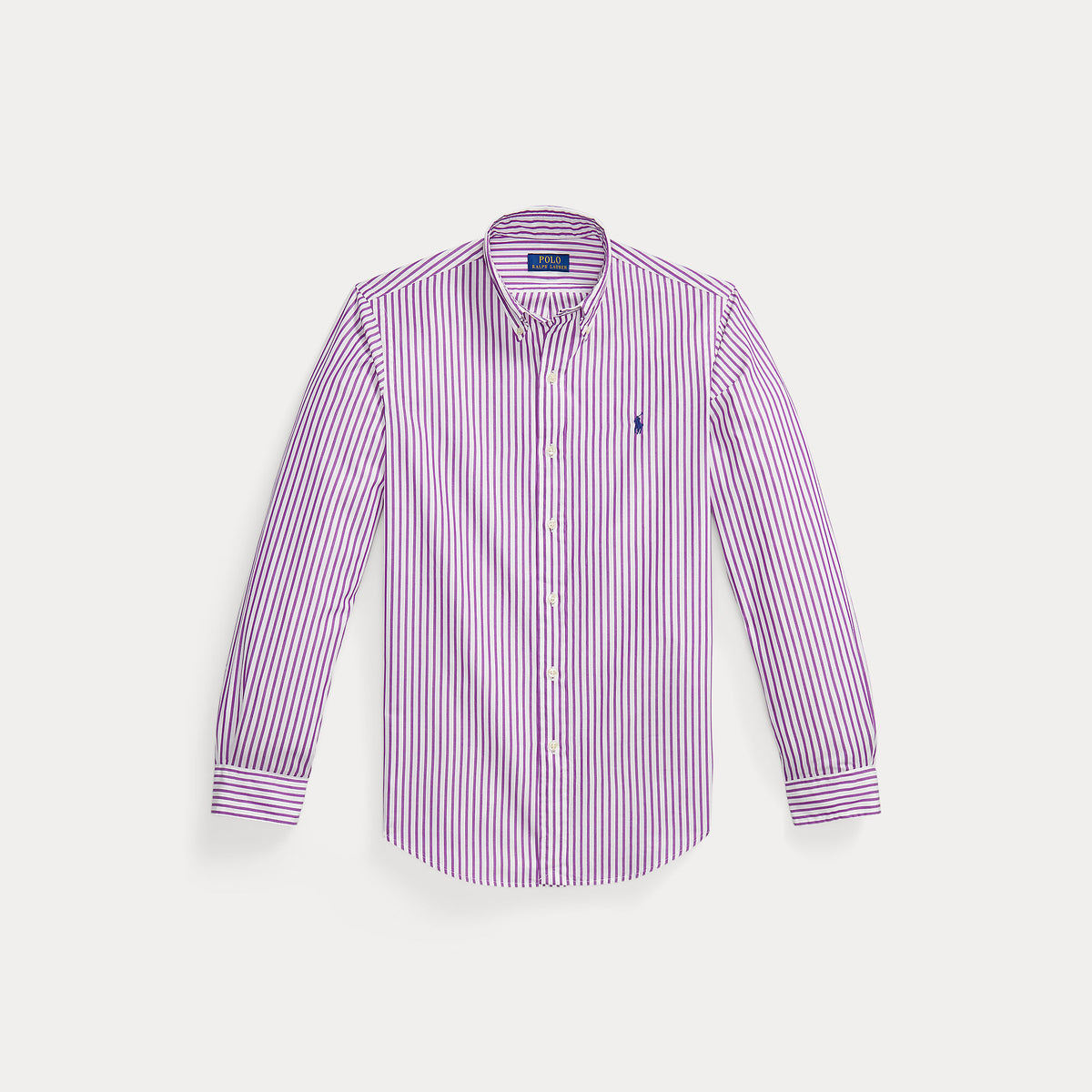 Camicia a righe in tessuto broadcloth