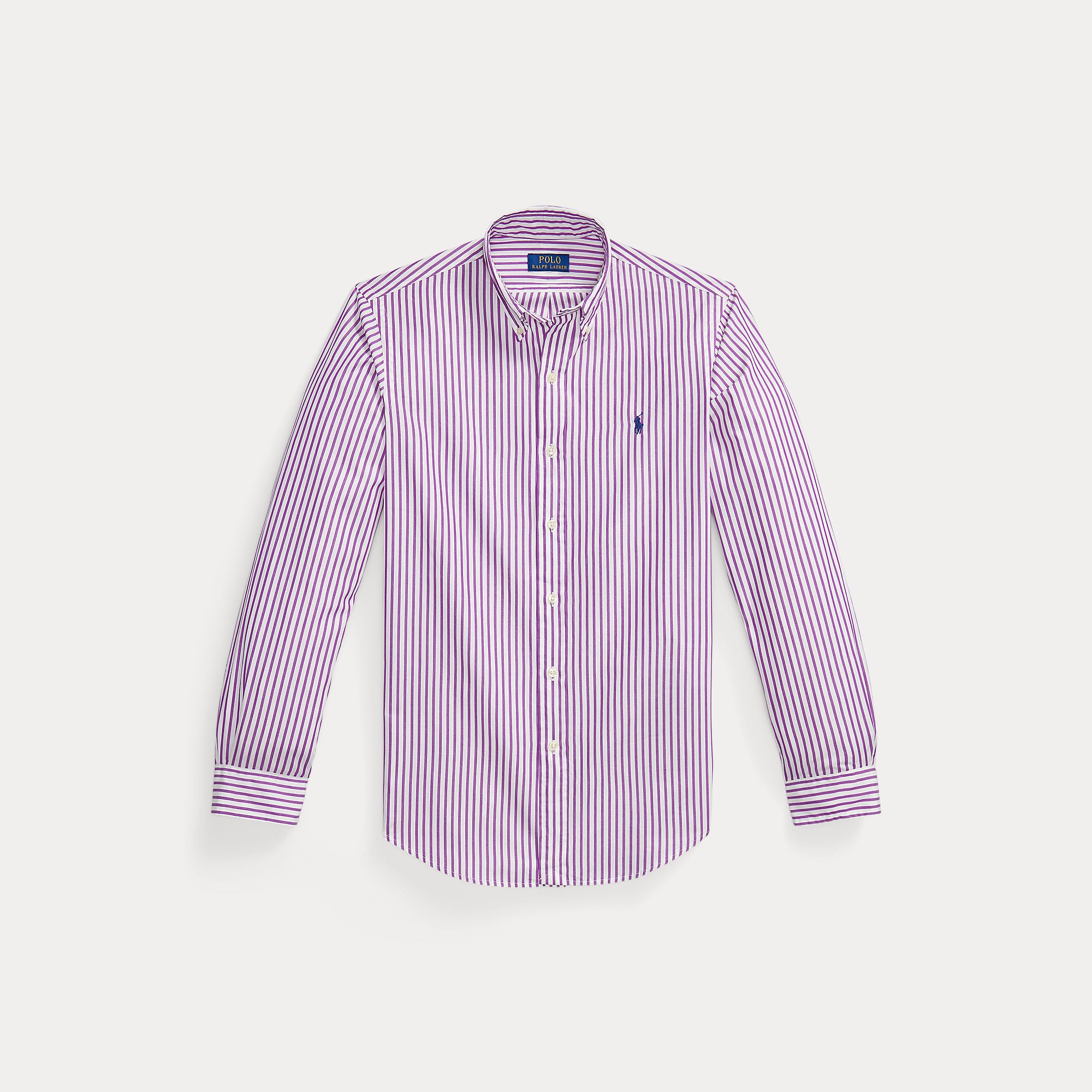 Camicia a righe in tessuto broadcloth