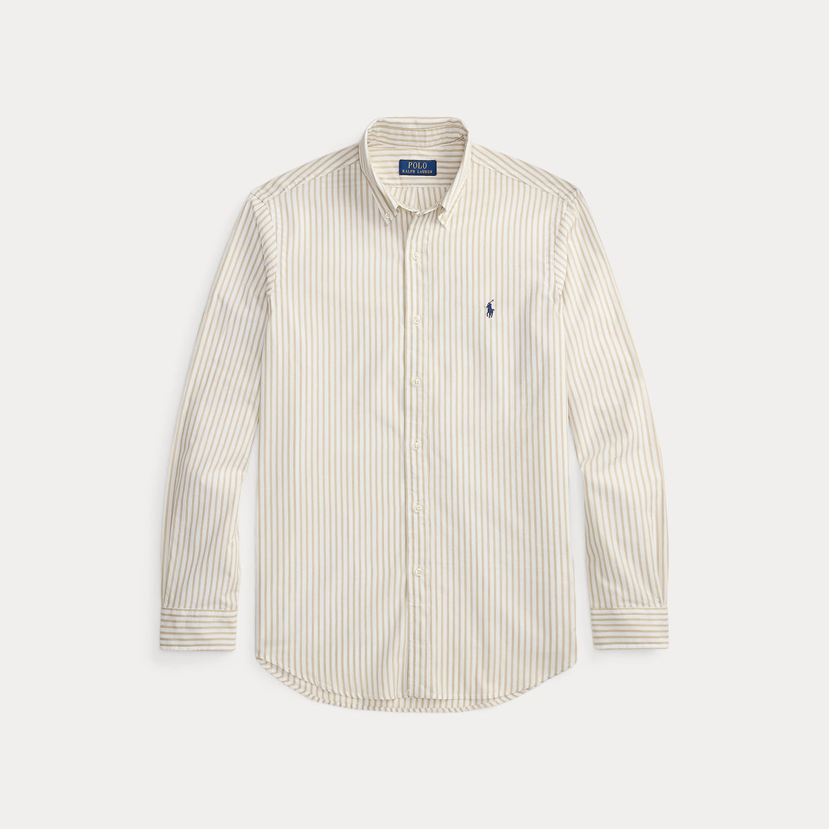 Camicia a righe in tessuto broadcloth