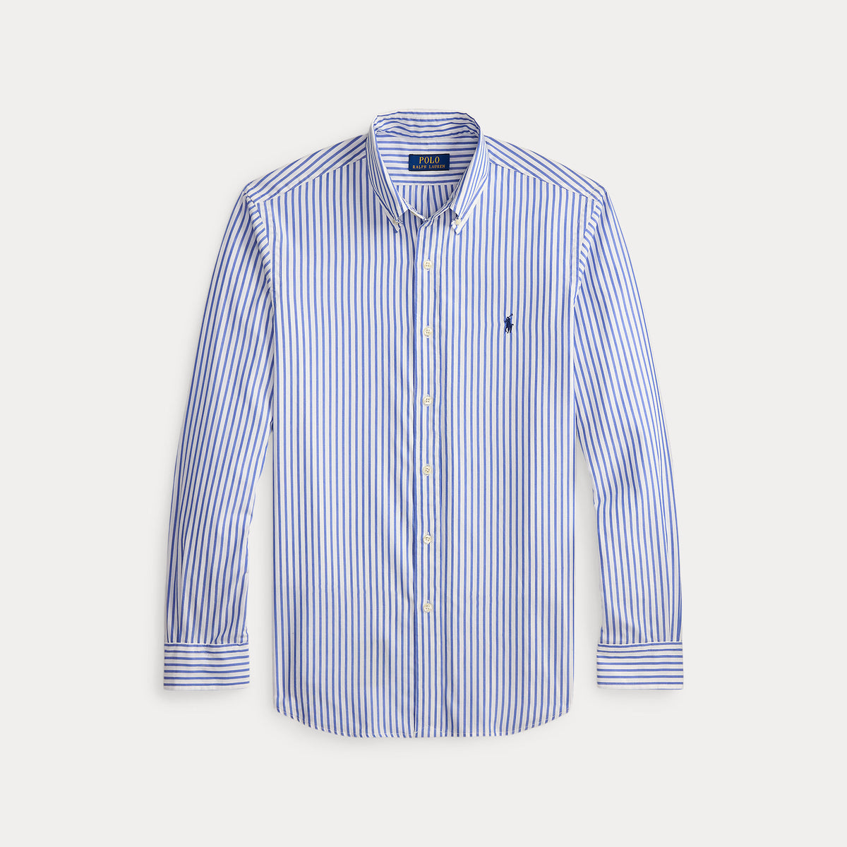 Camicia a righe in tessuto broadcloth