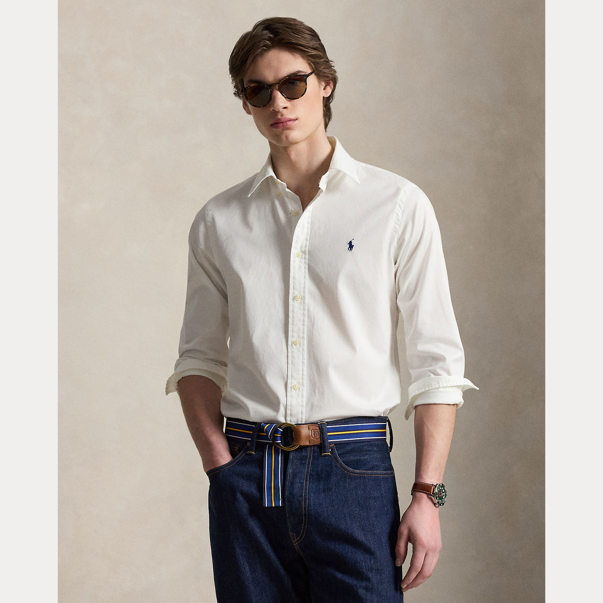 Camicia in twill leggerissima