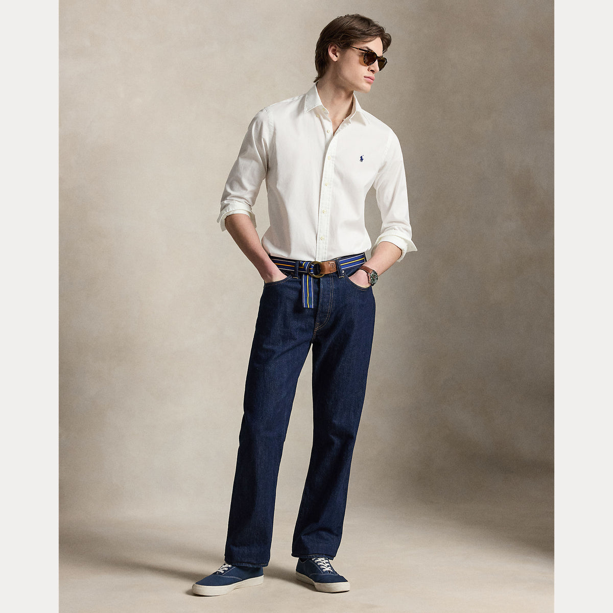 Camicia in twill leggerissima