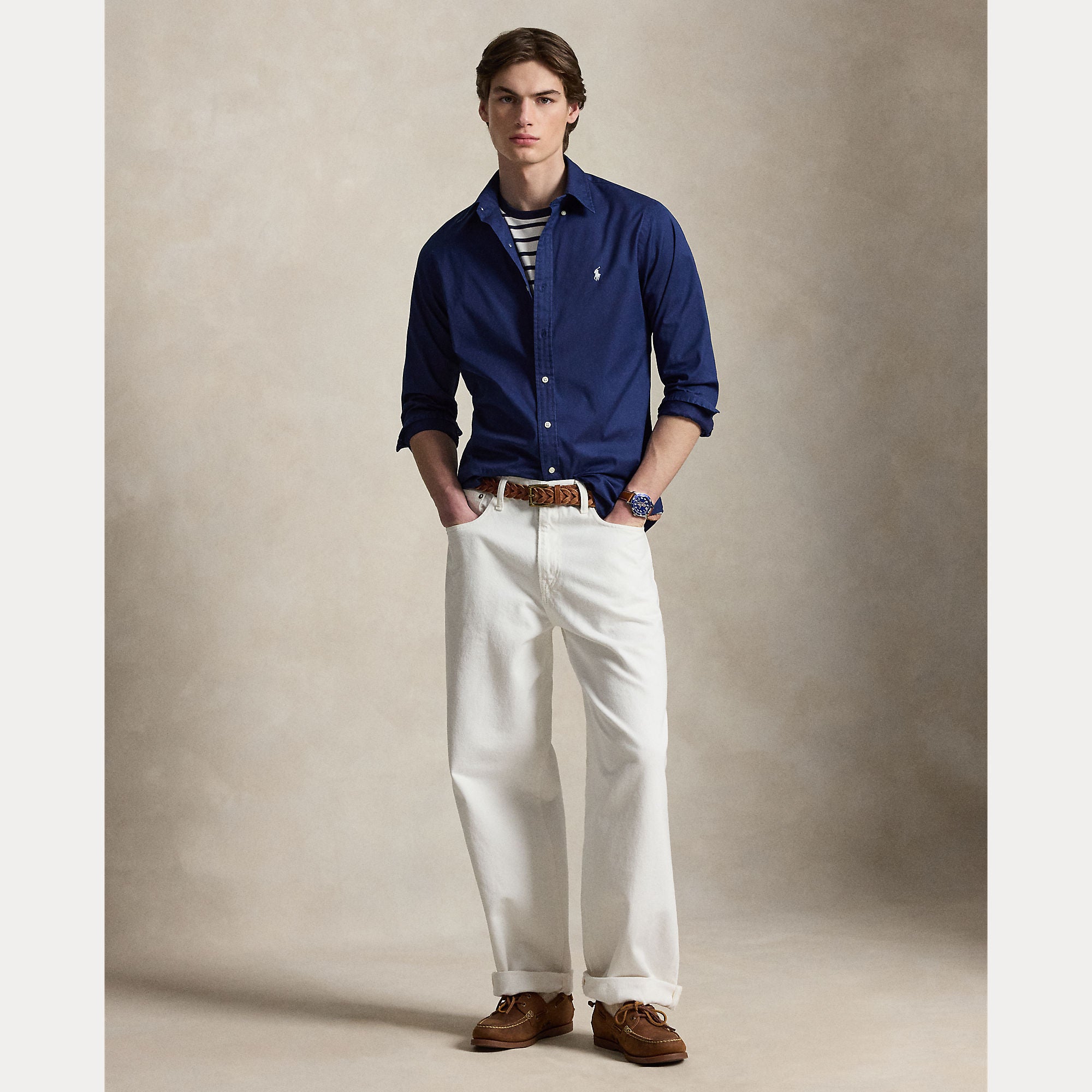 Camicia in twill leggerissima
