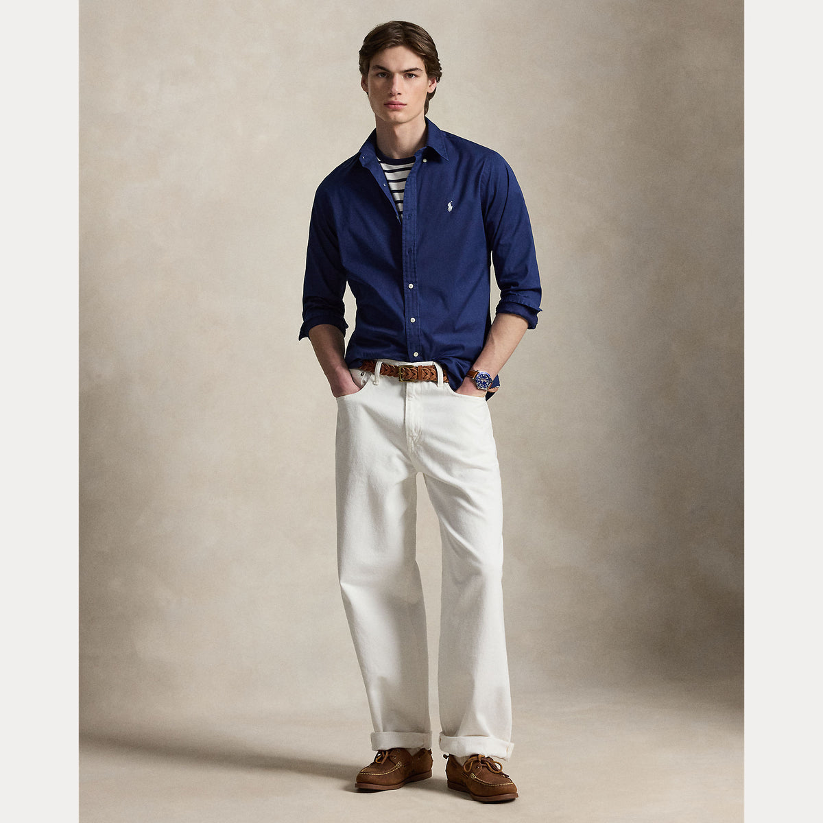 Camicia in twill leggerissima