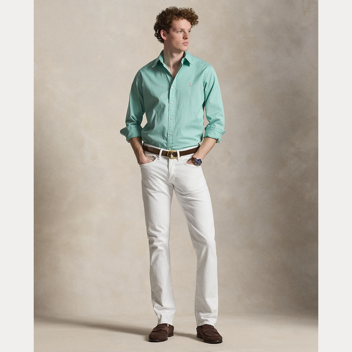 Camicia in twill leggerissima