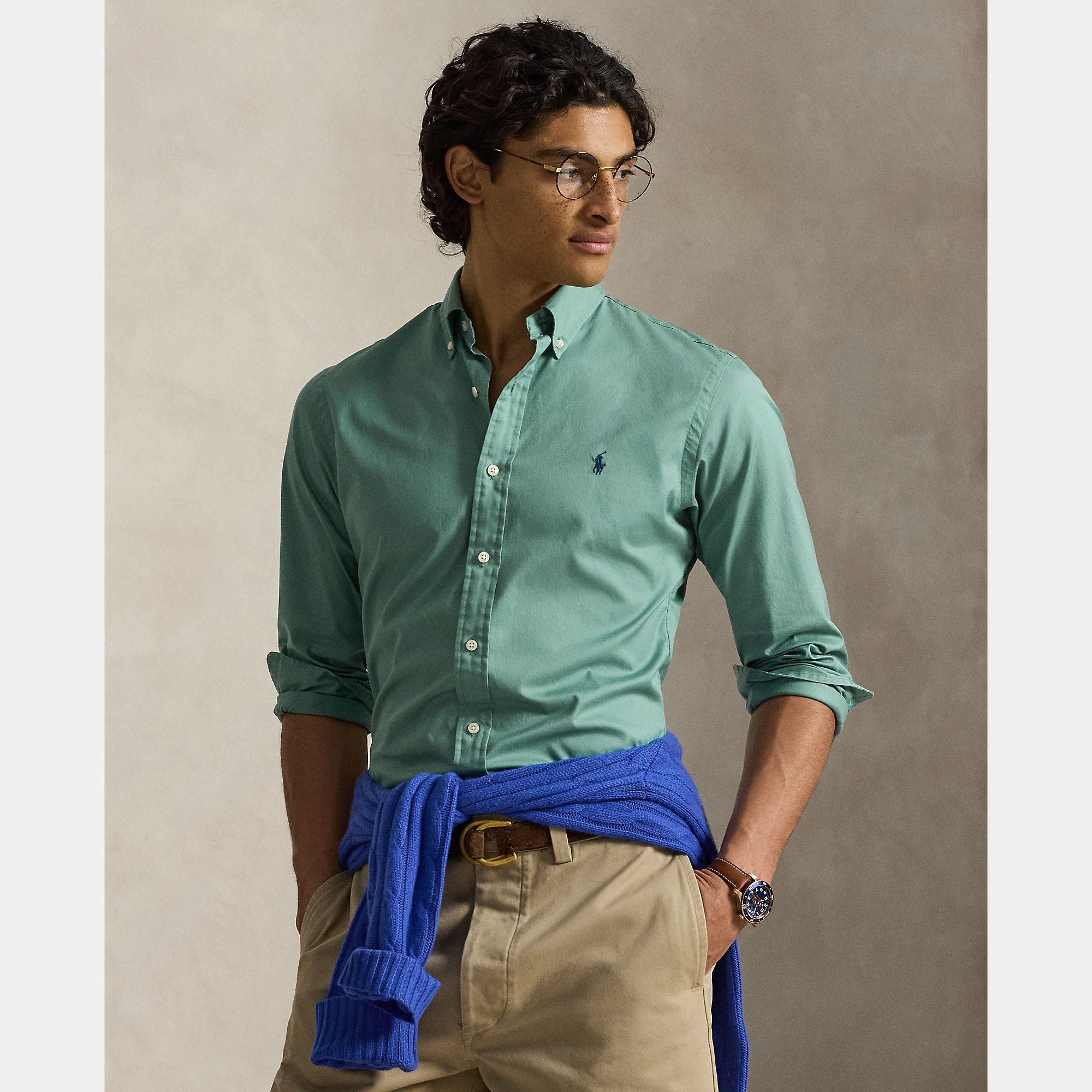 Camicia in twill leggerissima