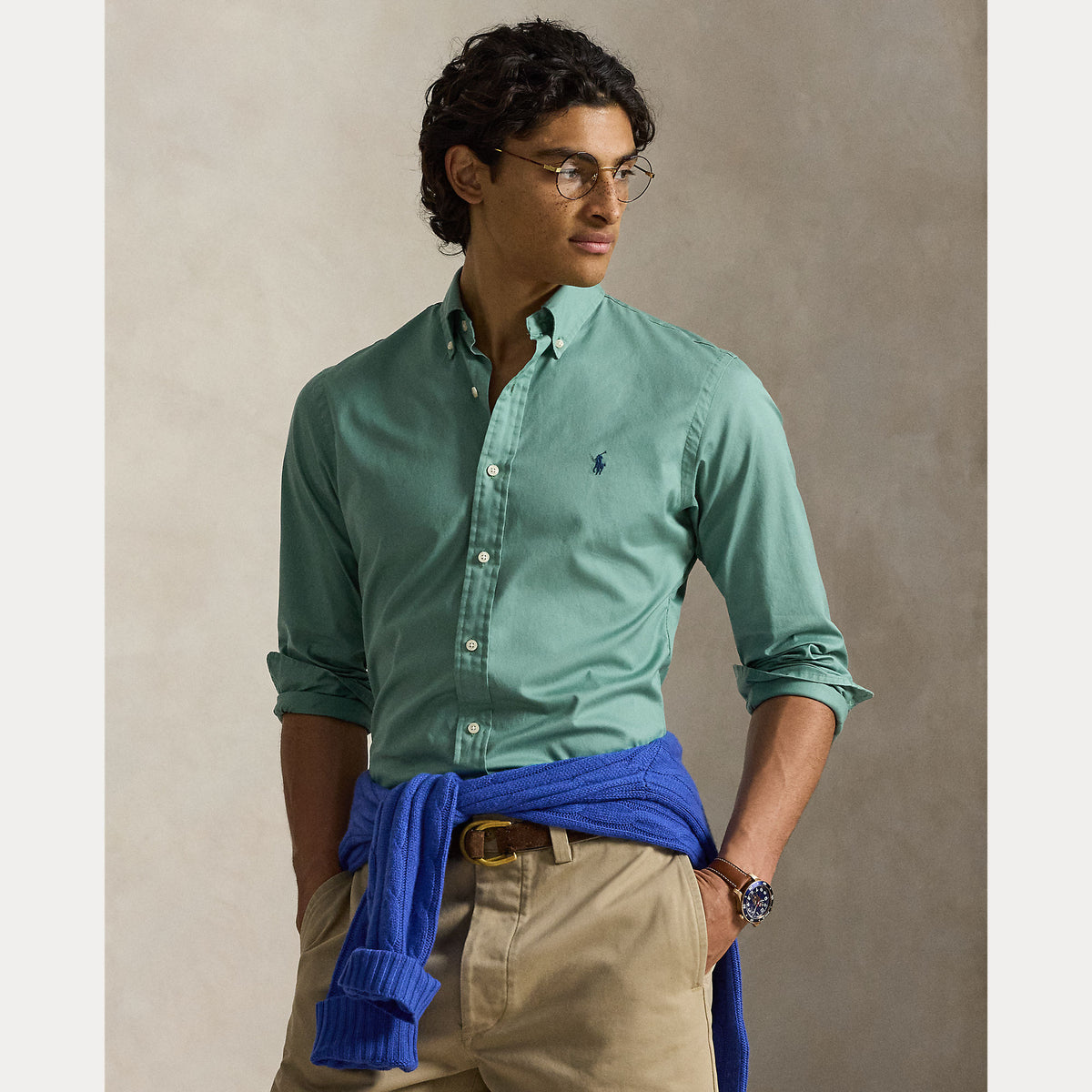 Camicia in twill leggerissima