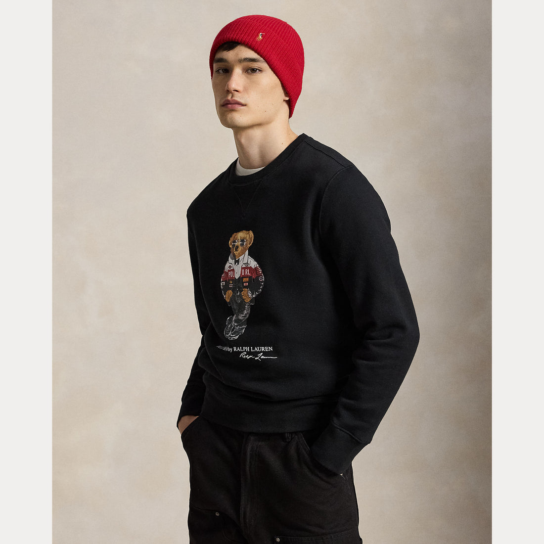 Felpa in pile Polo Bear
