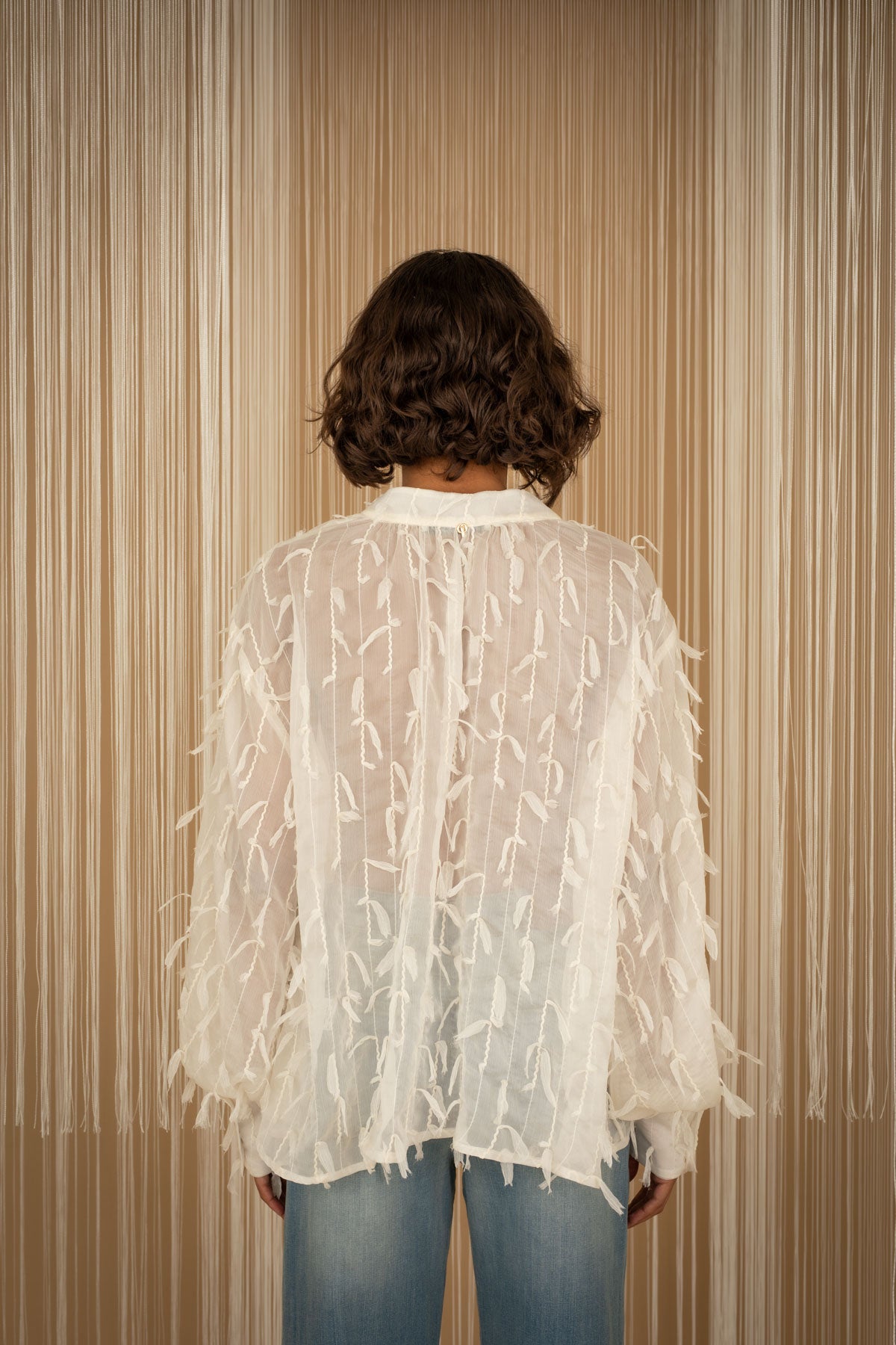 Camicia bianca morbida