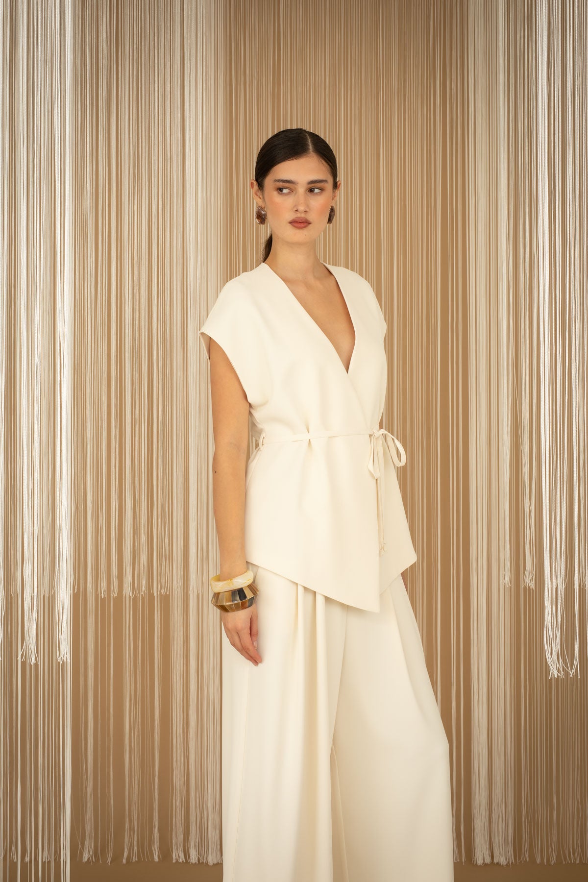 Blazer smanicato