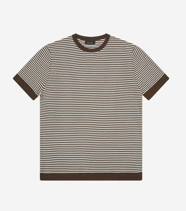 Maglia girocollo a righe