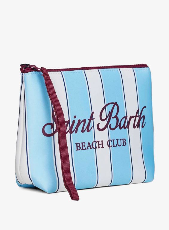 MC2 Saint Barth
Pochette Aline Beach club righe azzurre