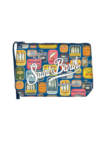 Pochette Aline sardine