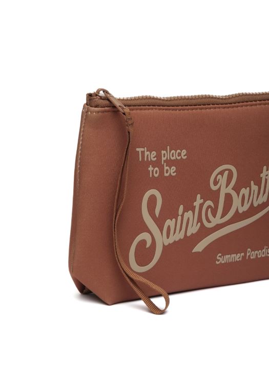 Pochette St. Barth scuba tinta unita