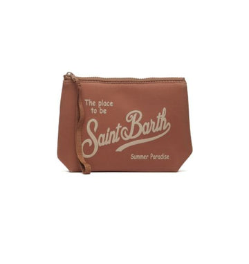 Pochette St. Barth scuba tinta unita