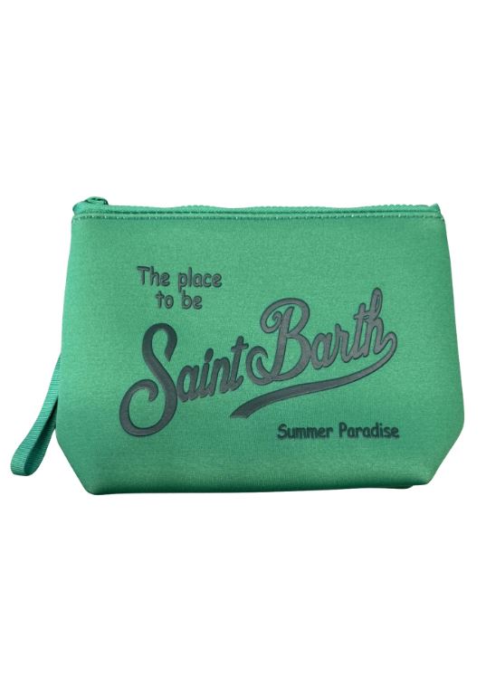 MC2 Saint Barth pochette Aline VERDE SMERALDO