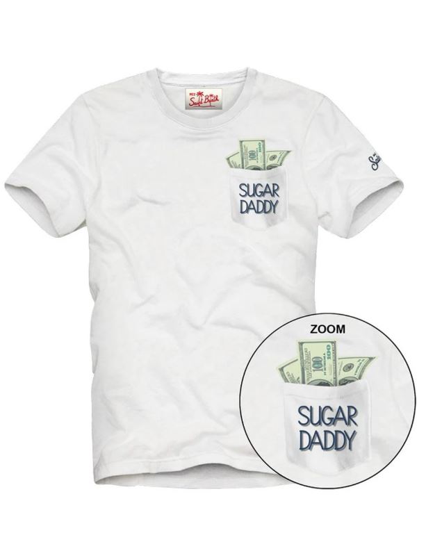 T-shirt Mc2 Saint Barth uomo Austin Sugar daddy
