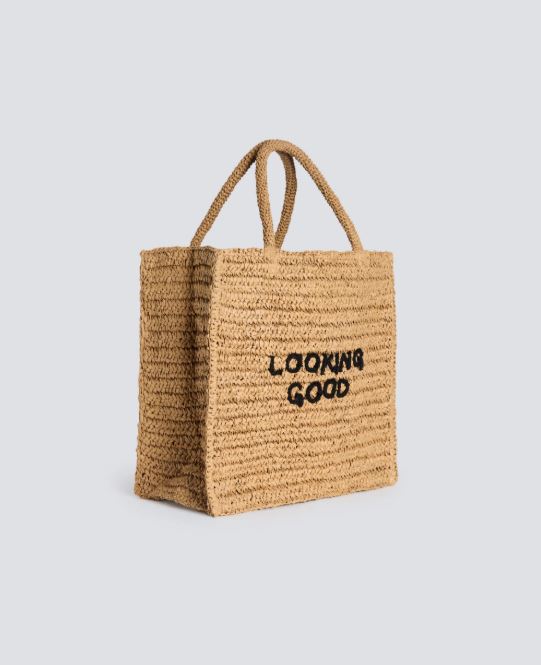 BORSA SHOPPING IN RAFFIA
