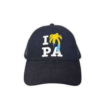 Palm Angels Cappello Nero Logo Palma