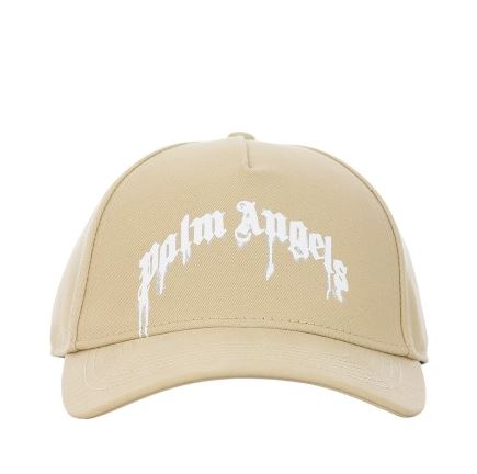 PALM ANGELS - Cappello con logo dripping