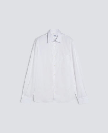 CAMICIA CLASSICA IN COTONE CON TASCHINO