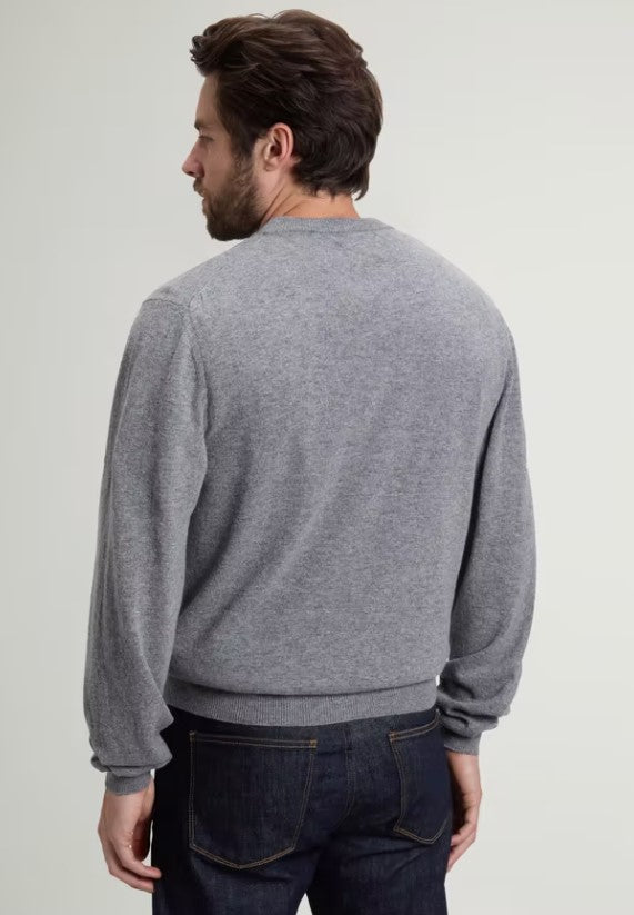 Maglione girocollo in pura lana vergine