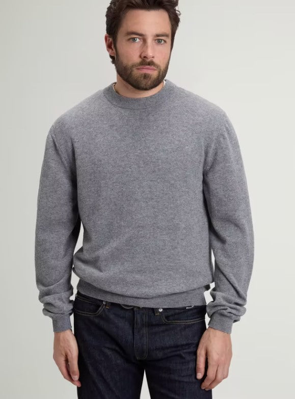 Maglione girocollo in pura lana vergine