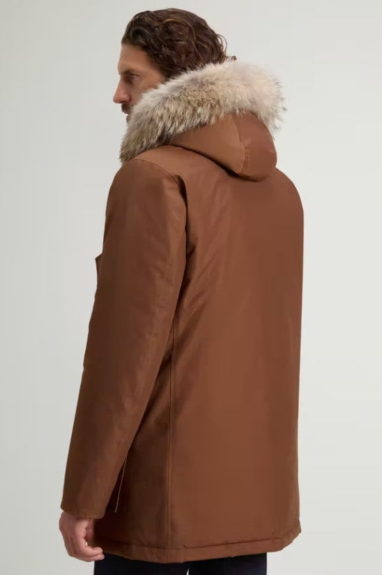 Arctic Parka in Ramar Cloth con pelliccia removibile