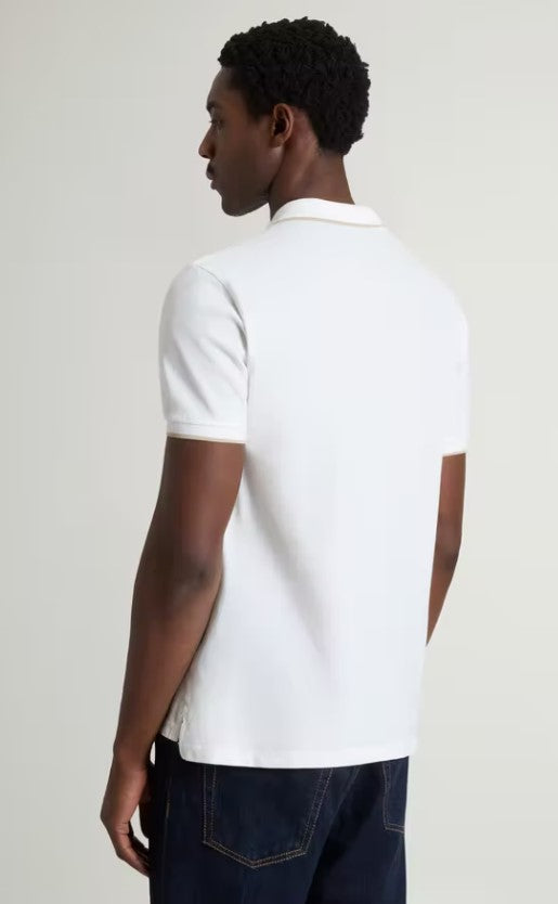 polo manica corta woolrich