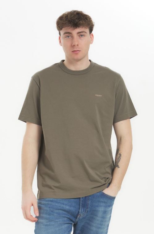t-shirt manica corta woolrich