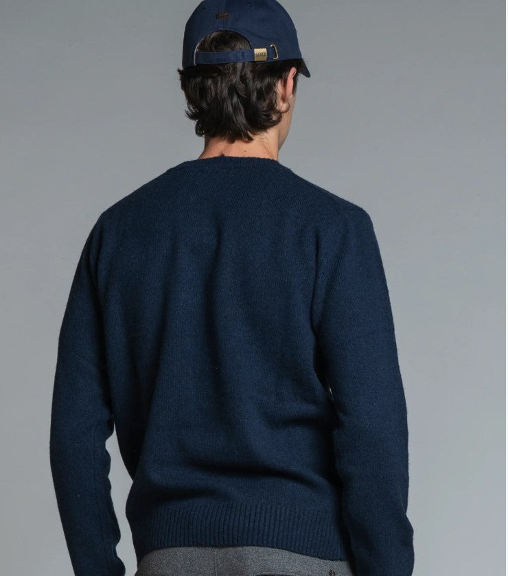 Maglione uomo girocollo 80% LANA