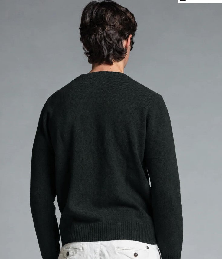 Maglione uomo girocollo 80% LANA