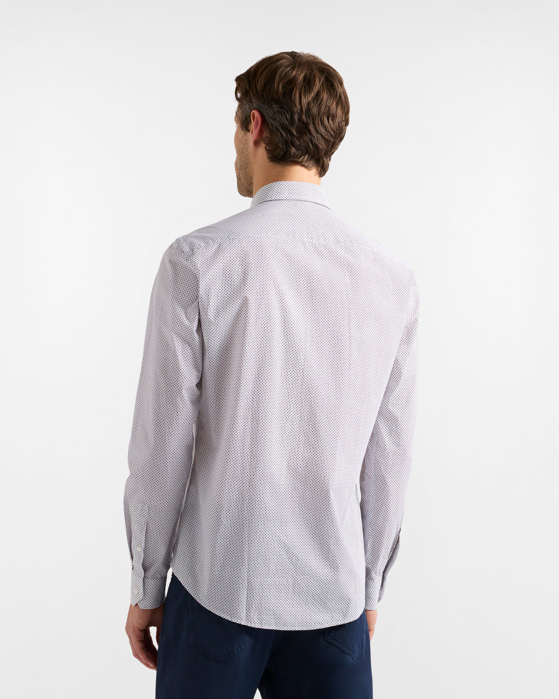 Camicia Micro Fantasia narrow fit