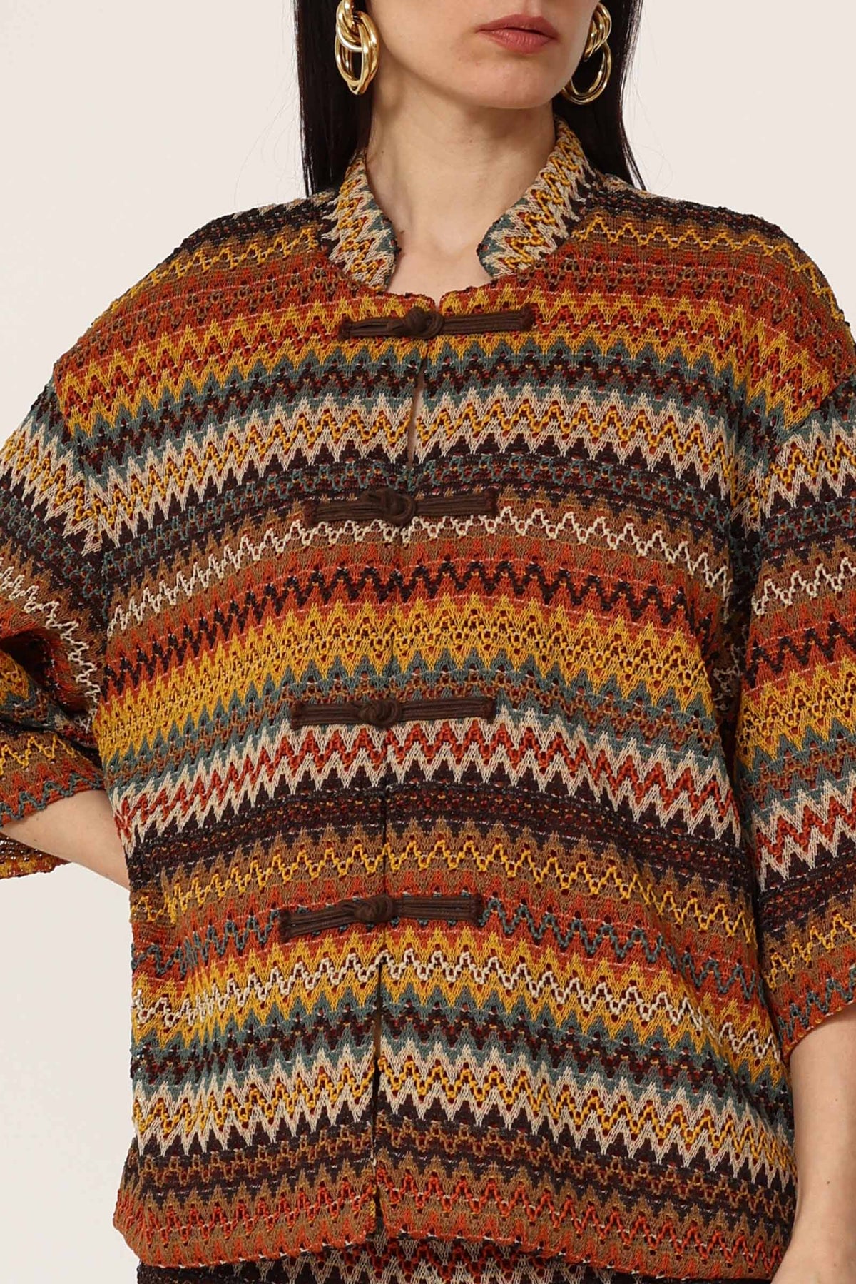 Giacca multicolor