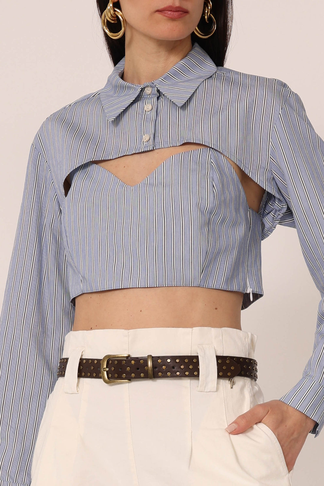 Camicia con top
