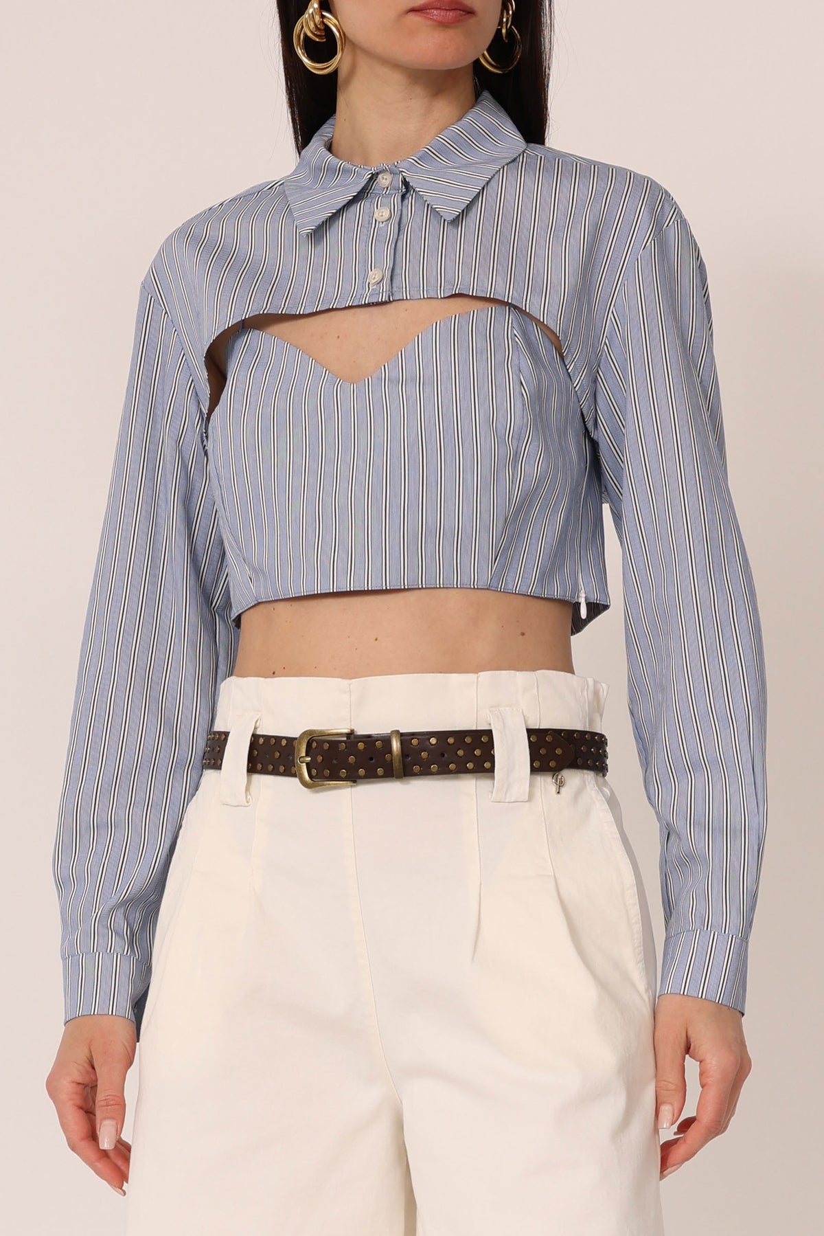 Camicia con top