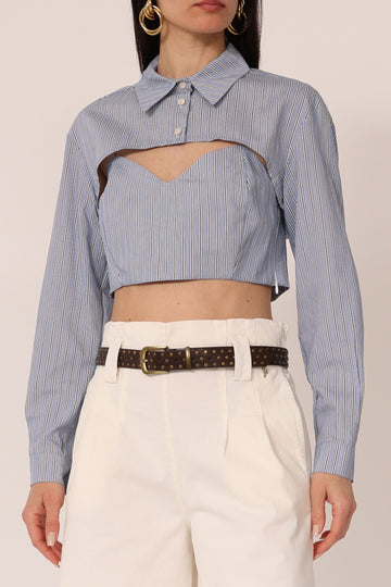 Camicia con top